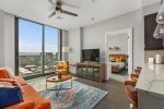Beautifully decorated Bo-Ho Sheek condo with stunning views of the Blue Ridge Mountains 